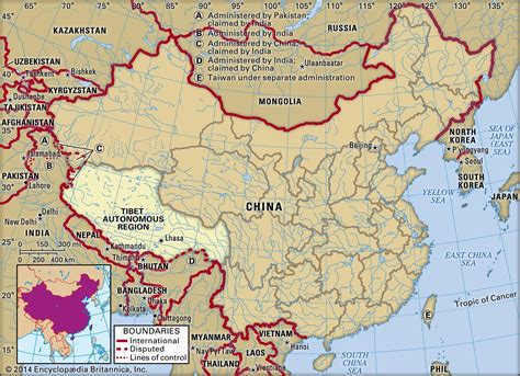 tibet area of china